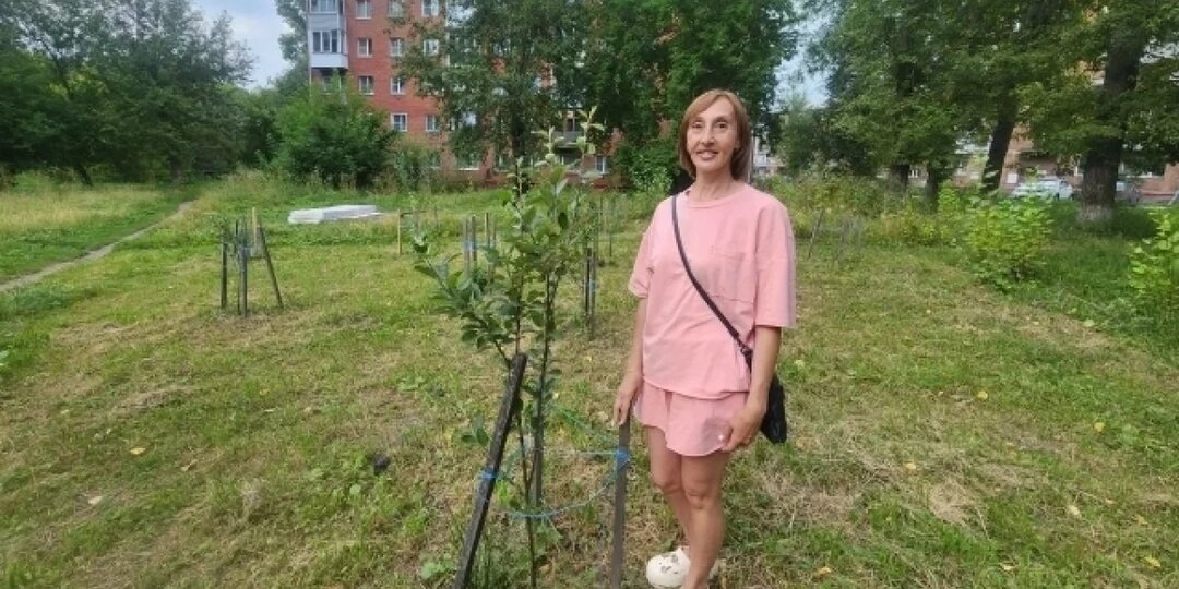 Начала с 11 яблонь. Как сибирячка создаёт аллею памяти погибшего на СВО мужа