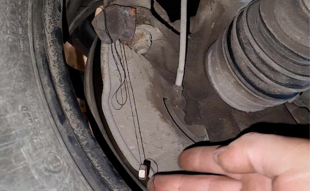 Хитрость с использованием простого отвеса.