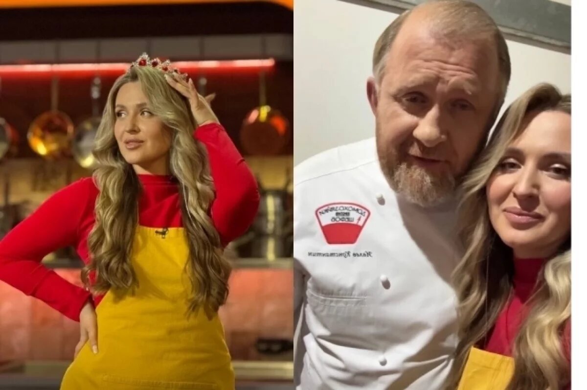    Алина Филиппова представила шефу Ивлеву необычное блюдо - вареного осьминога.