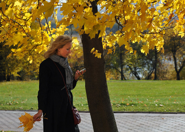 пока добежала до кафе, вымокла вся