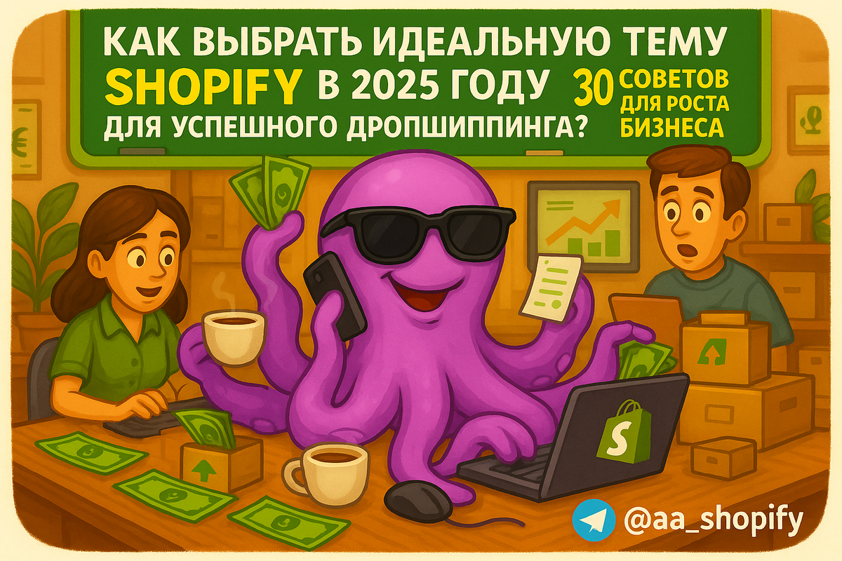    Как выбрать идеальную тему Shopify в 2025 году для успешного дропшиппинга? 30 советов для роста бизнеса! aa_ecom