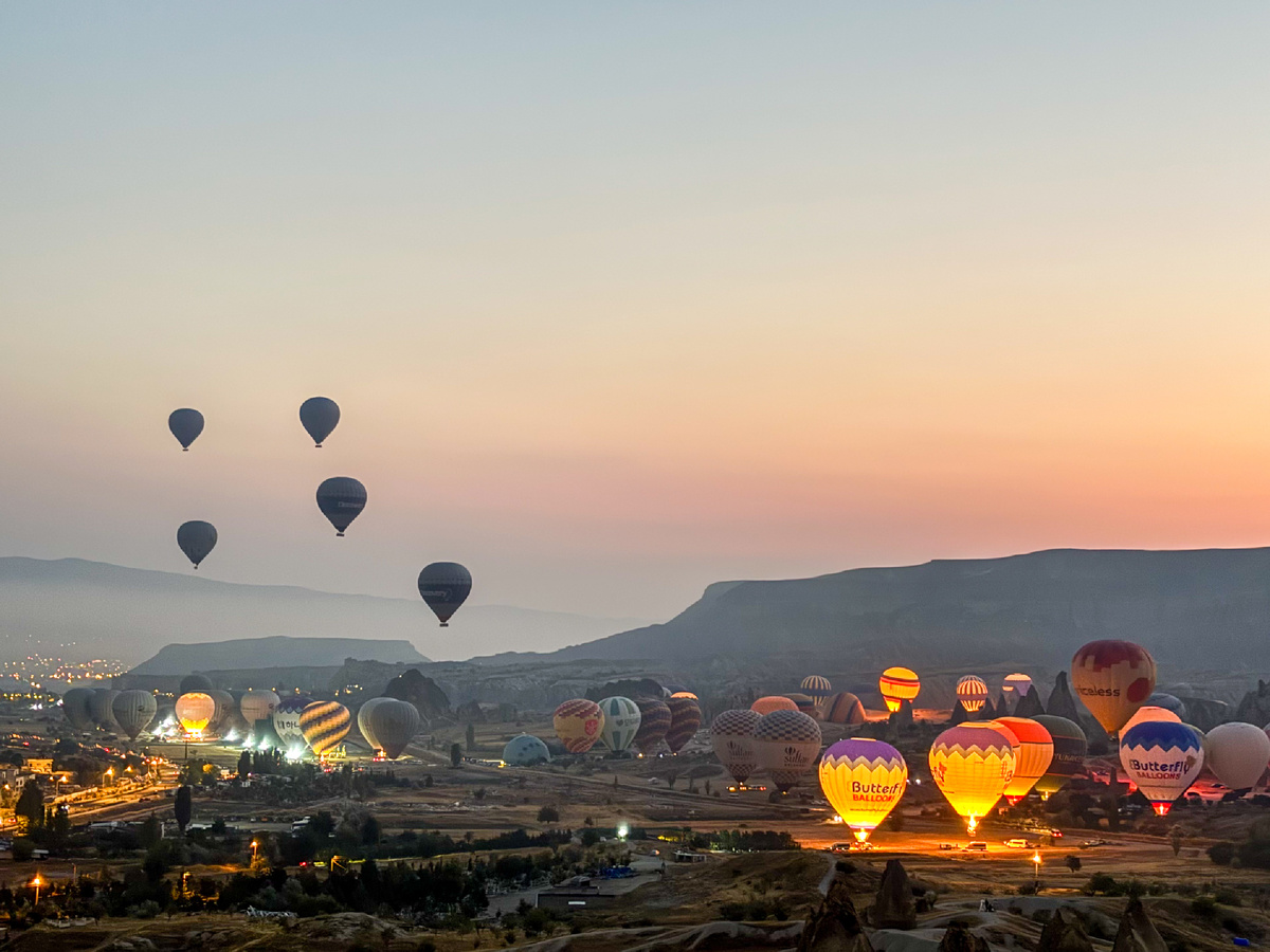 Запуск шаров. Начало.