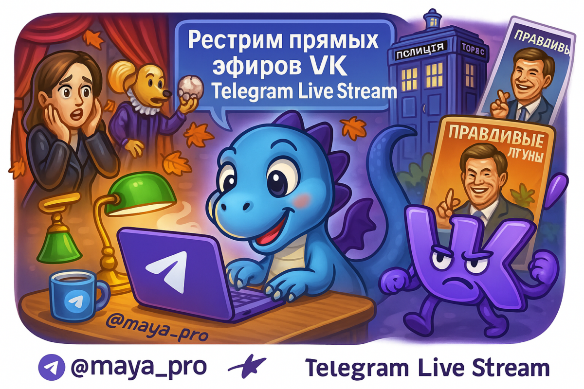    Рестриминг VK в Telegram: как объединить аудитории без затрат на рекламу и стать цифровым магом прямых эфиров Артур Хорошев