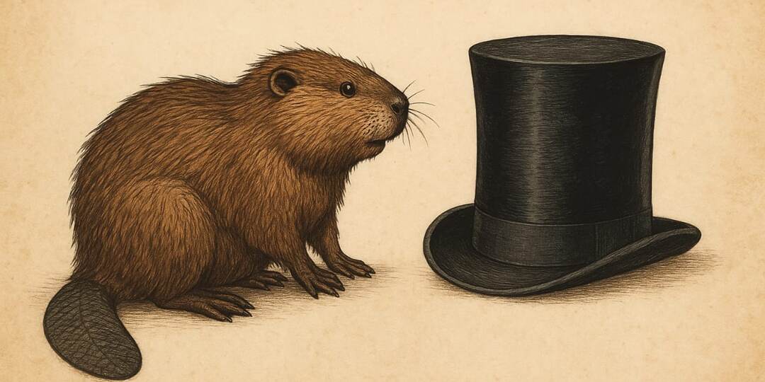 Почему шапки цилиндры резко вышли из моды и почему в этом виноваты бобры?