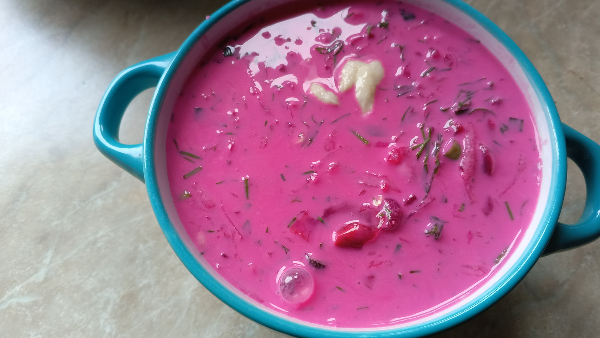 фото автора: холодник по белорусски