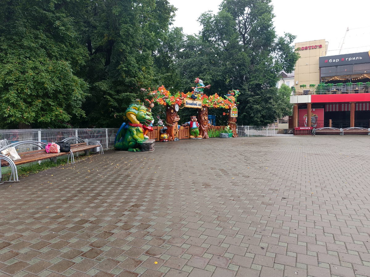 Для детей открыт уголок развлечений "Волшебный лес.