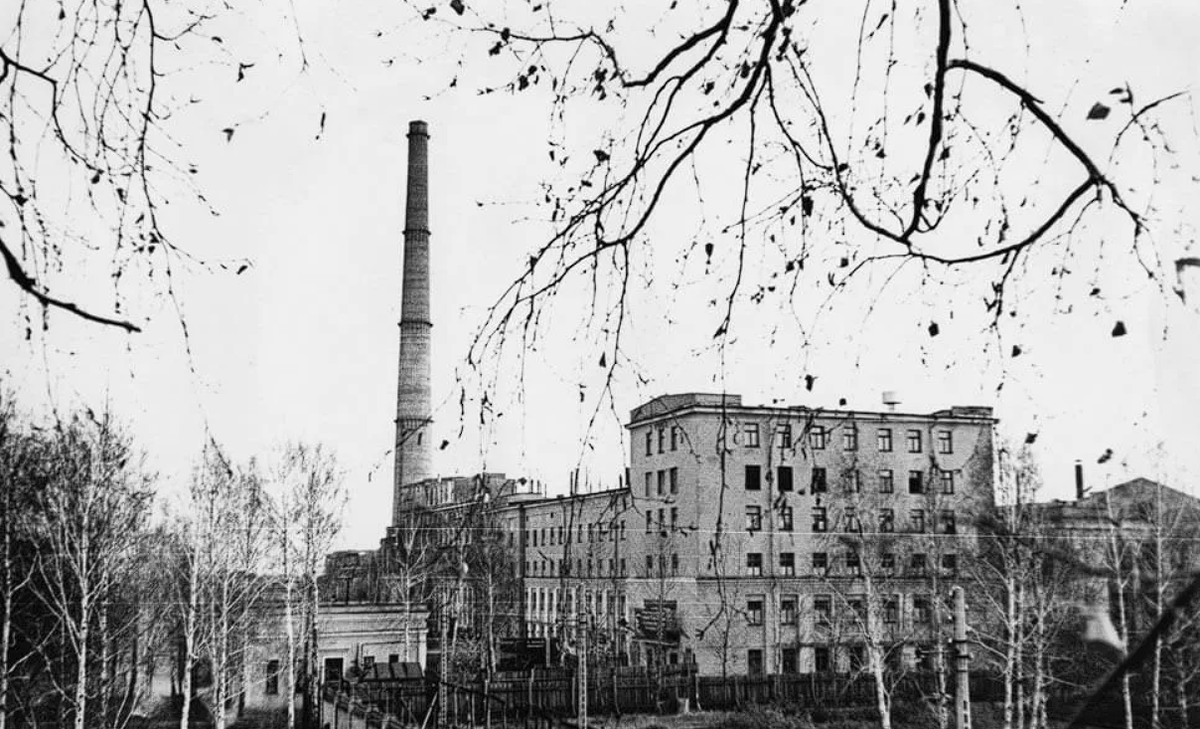 Завод "Маяк" после аварии в 1957 г.