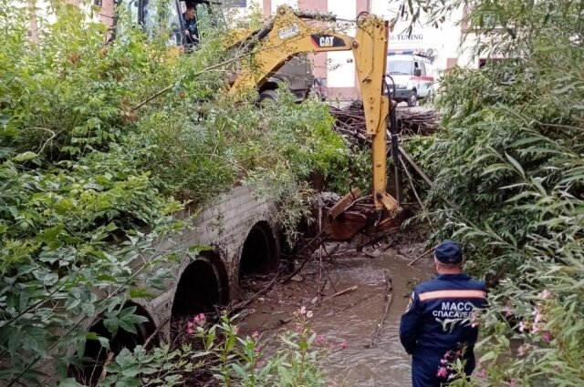    Проблемы с коллектором на реке Ельцовка существует уже несколько месяцев. Фото: Мэрия Новосибирска