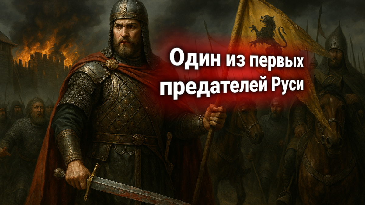 🗡 Олег Гориславич — князь-предатель: мятежник, авантюрист и родной сын, обративший меч против Руси