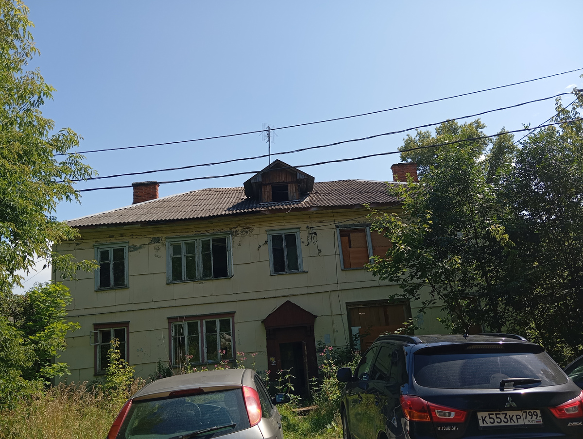 Один из отселенных домов