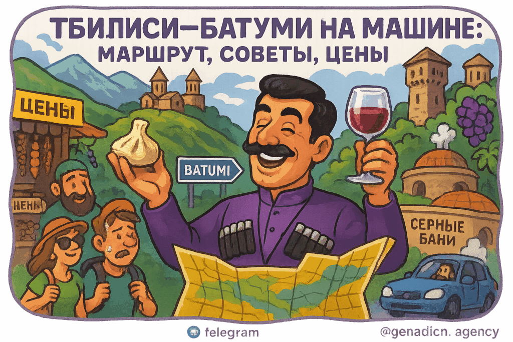    Тбилиси-Батуми на машине: маршрут, советы, цены genadich
