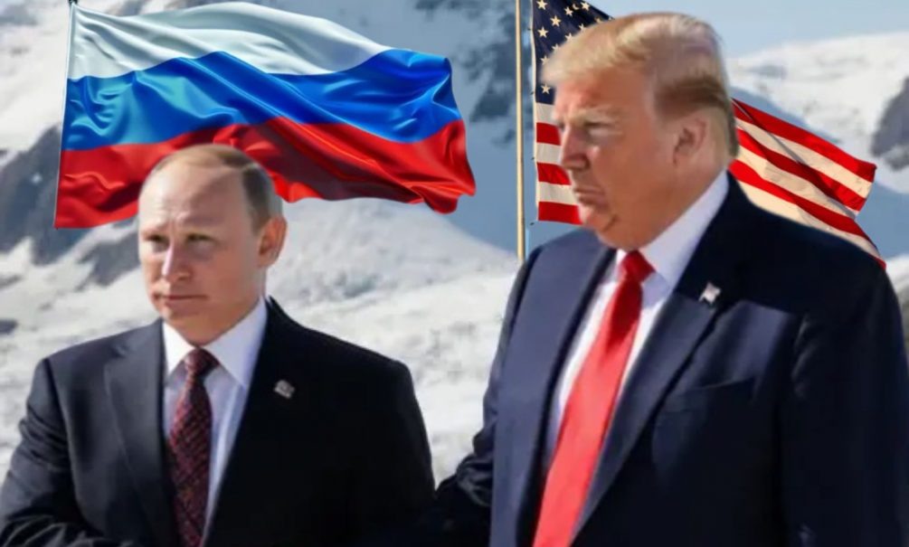 В. В. Путин и Д. Трамп