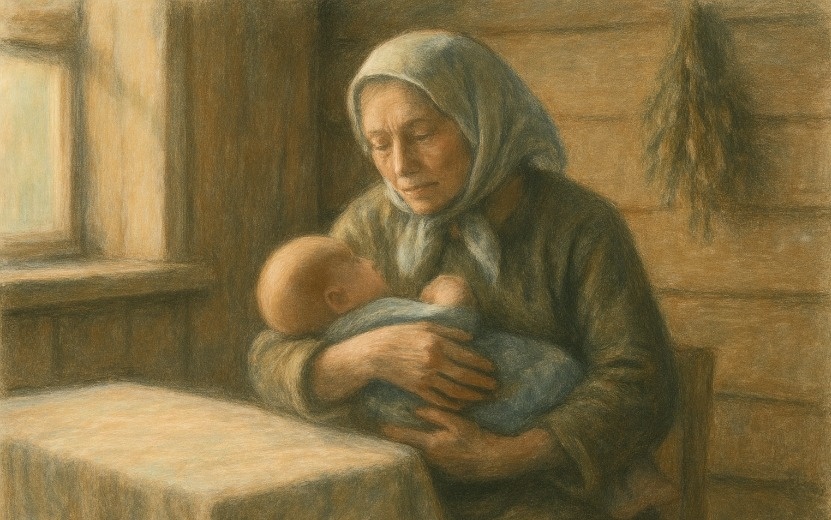  Слово в сочетании с определенным символическим жестом формируют единый «замок», закрепляющий условное ритуальное действие. Фото: нейросеть Chat GPT.