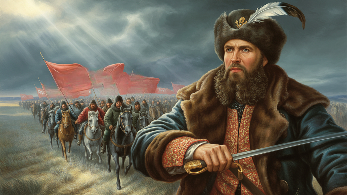 Изображение автора. Емельян Пугачев