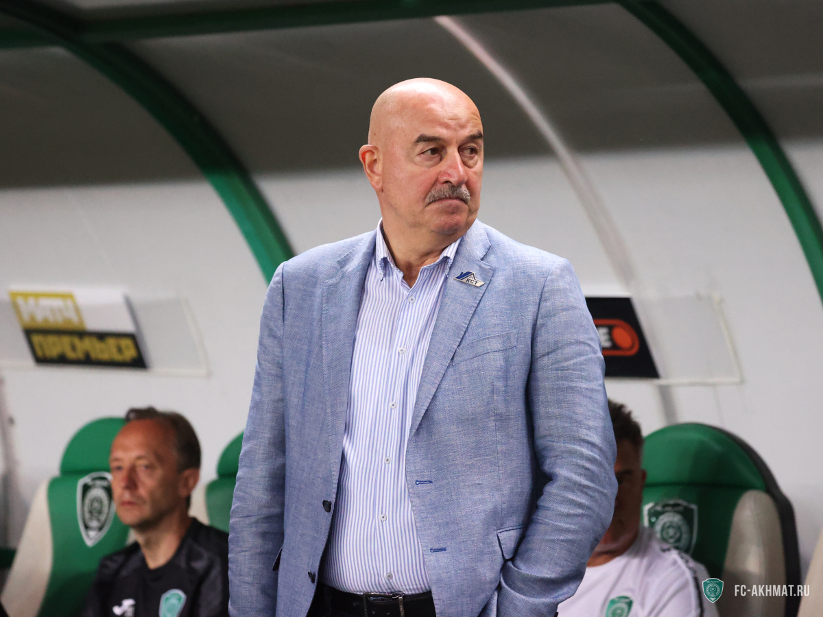 Новый главный тренер "Ахмата" - Станислав Черчесов. Фото: ФК "Ахмат".