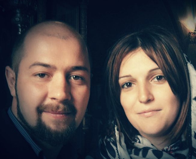 Фотография Андрея Кабанова с супругой