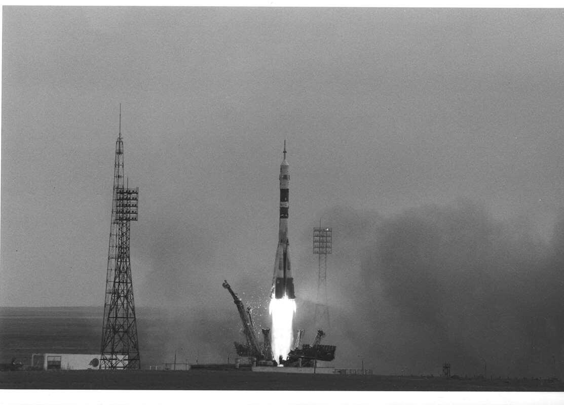 Старт ракеты Союз» Фото Виктора Байдукова