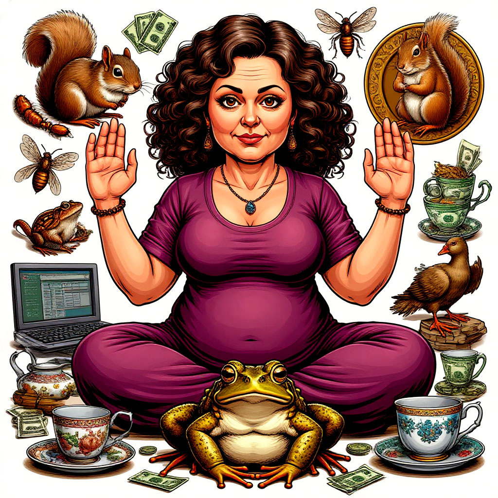 Так я выгляжу в образе Авито-гуру по мнению нейросети (изображение получено с помощью приложения для генерации изображений и видео "Шедеврум")