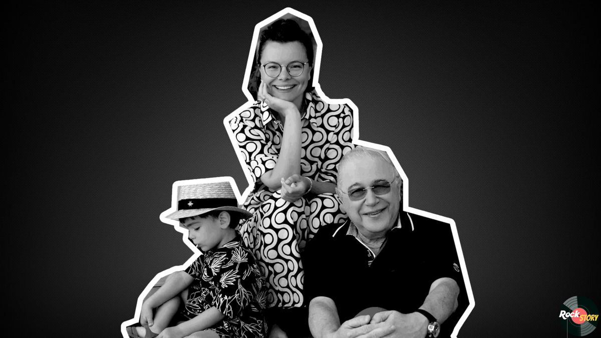 На фотографии: Евгений Петросян, Татьяна Брухунова и их сын