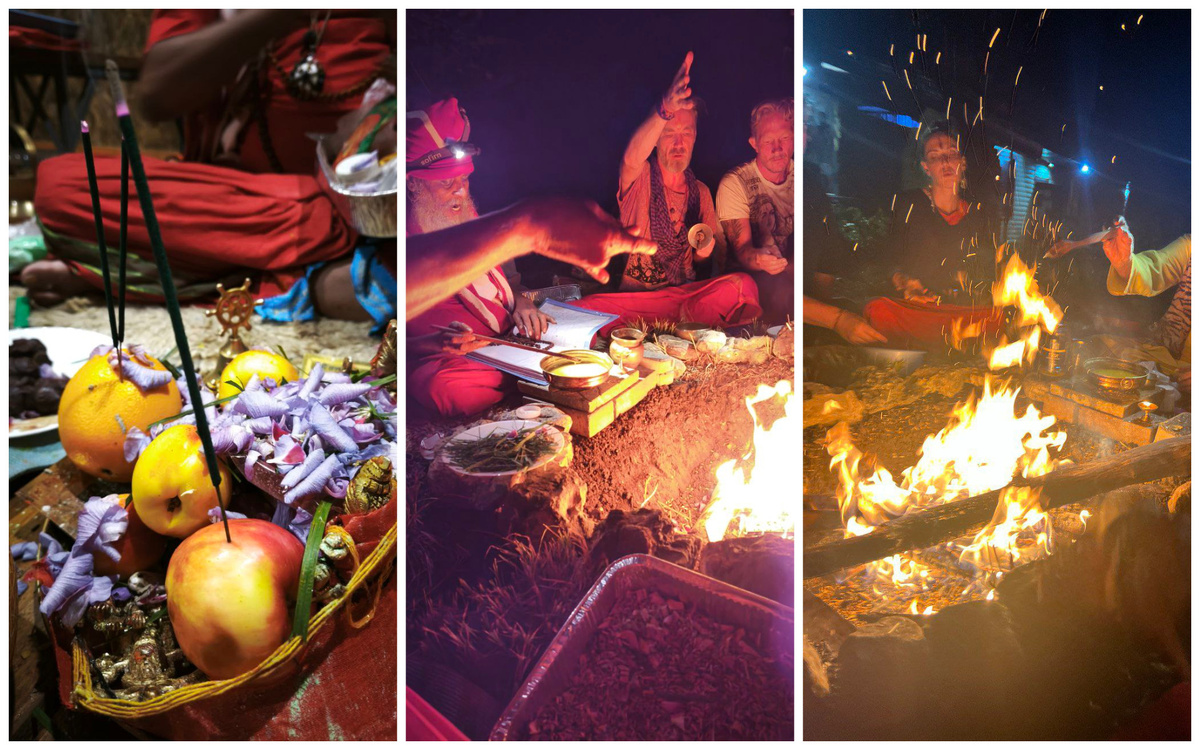 Огонь ягьи каждому давал что-то свое.