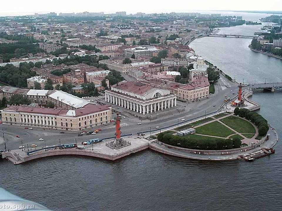 фото из Интернета: Вид на стрелку Васильевского острова