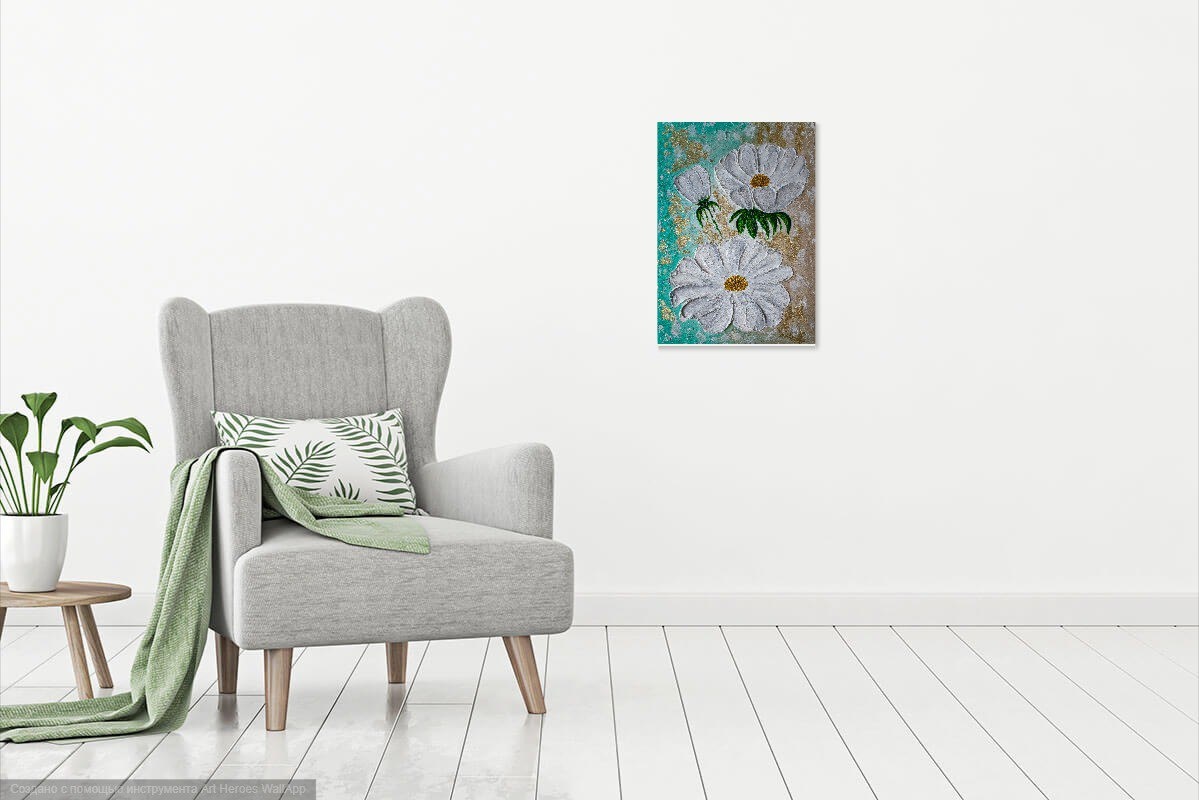 Картина Автора в предложенном варианте интерьера