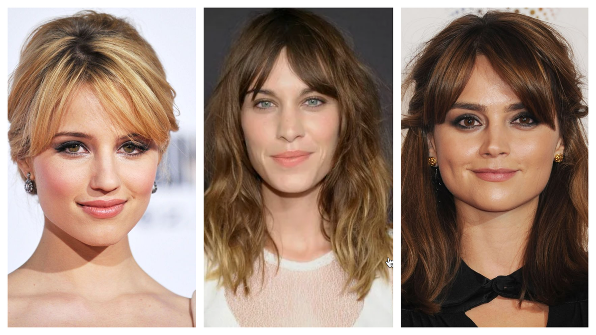 Тонкие пряди расходятся от центра ко скулам, подсвечивая глаза и визуально вытягивая овал. Лёгкая текстура делает образ свежим и воздушным.