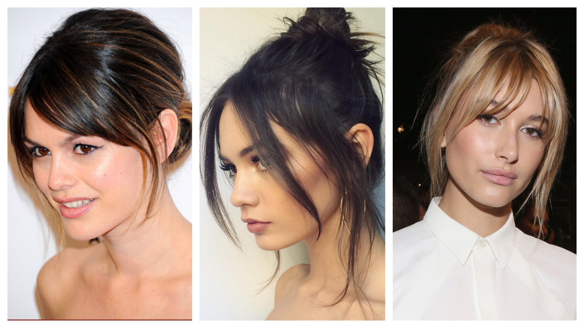 Чёлка мягкой диагональю уходит в общую длину, подчёркивая скулы и создавая эффект лёгкой небрежности, как после прогулки на ветру.