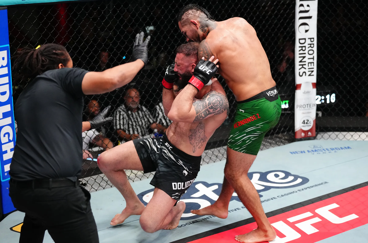     Роман Долидзе и Энтони Эрнандес