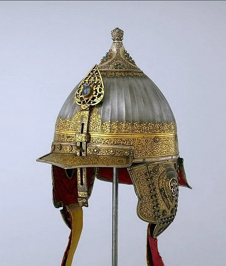 Турецкий иерихонский шлем князя Мстиславского, XVI век н.э.