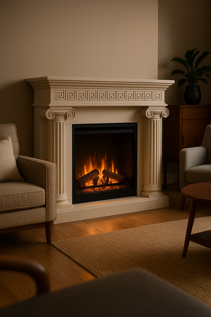    Электрический камин Афина: создайте уют в доме без хлопот и забот о чистоте! Kamin