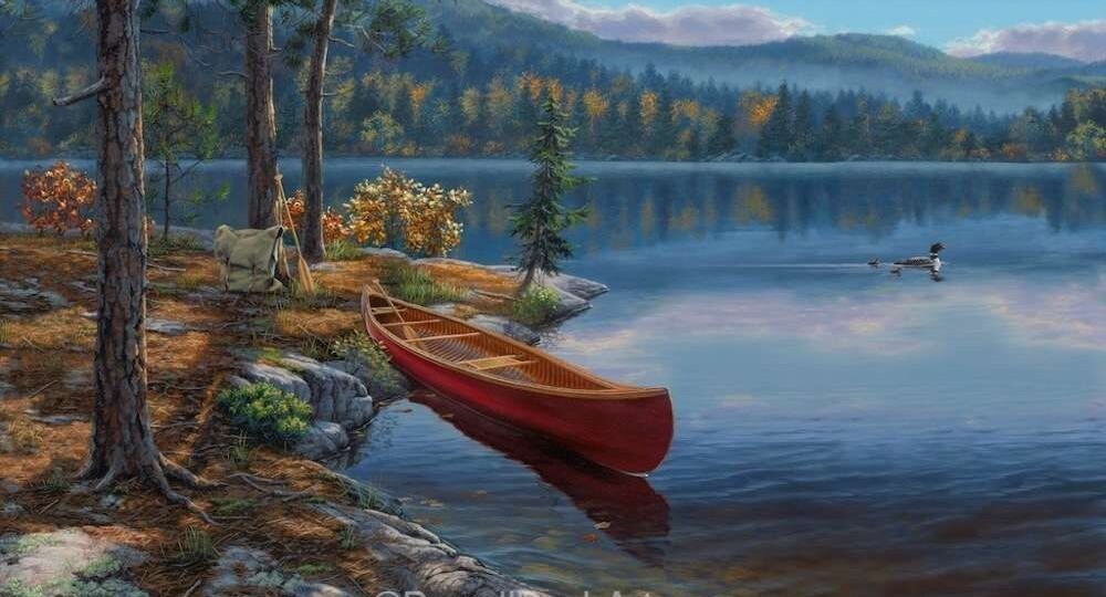 Красота природы и прелесть одиночества в работах по картинам Дарелла Буша