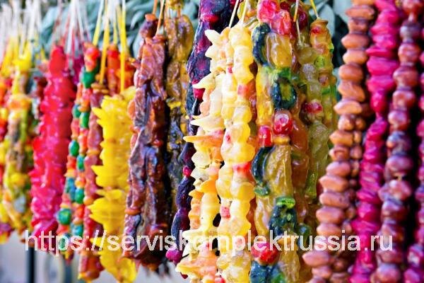 Чурчхела, фото с интернета