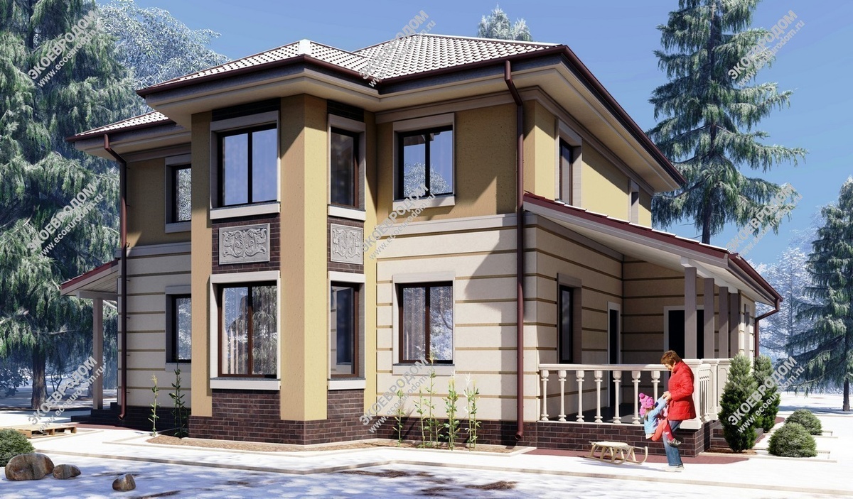 Проект СИП-дома "Зимние сюжеты": 