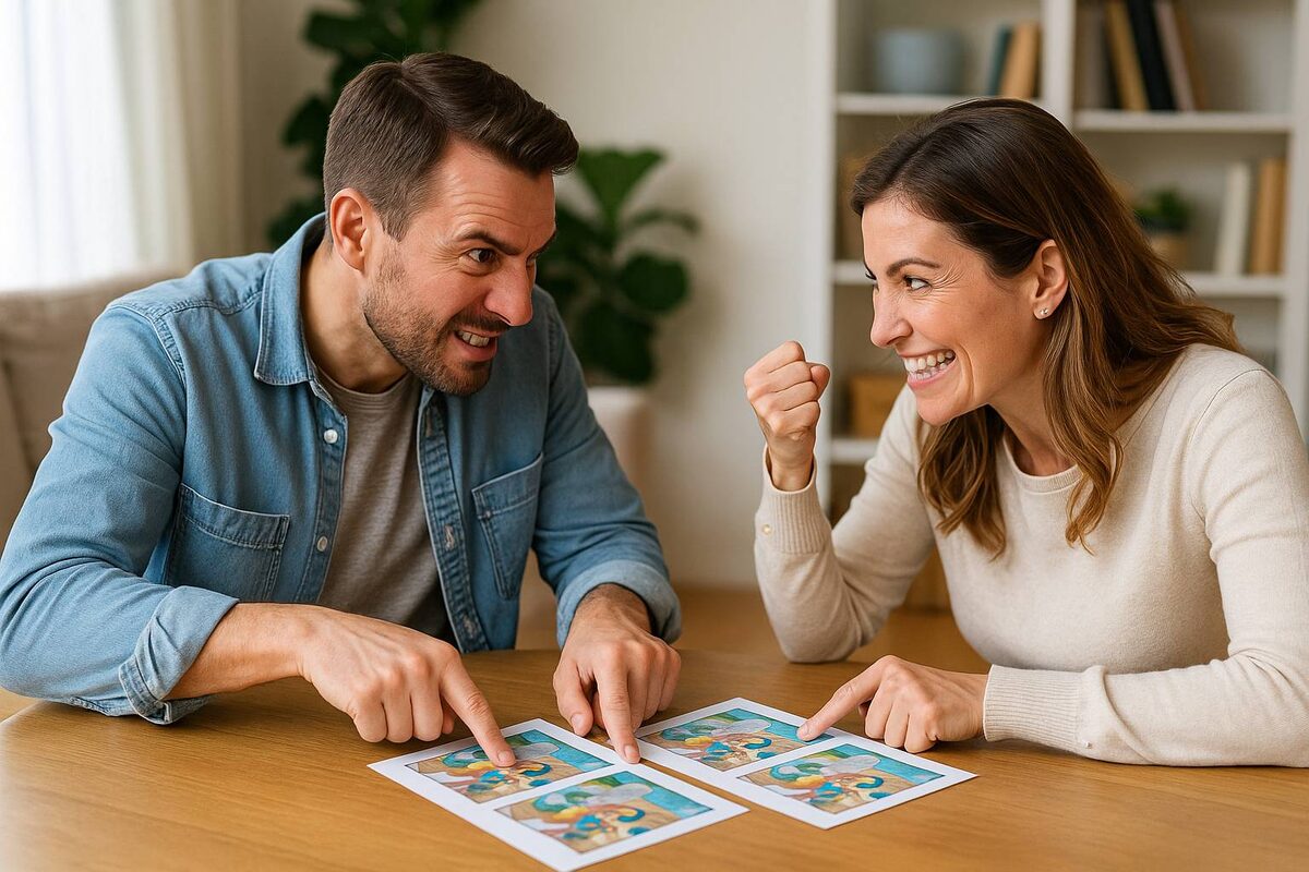 Найди отличия - это отличный способ провести время в тёплой семейной атмосфере