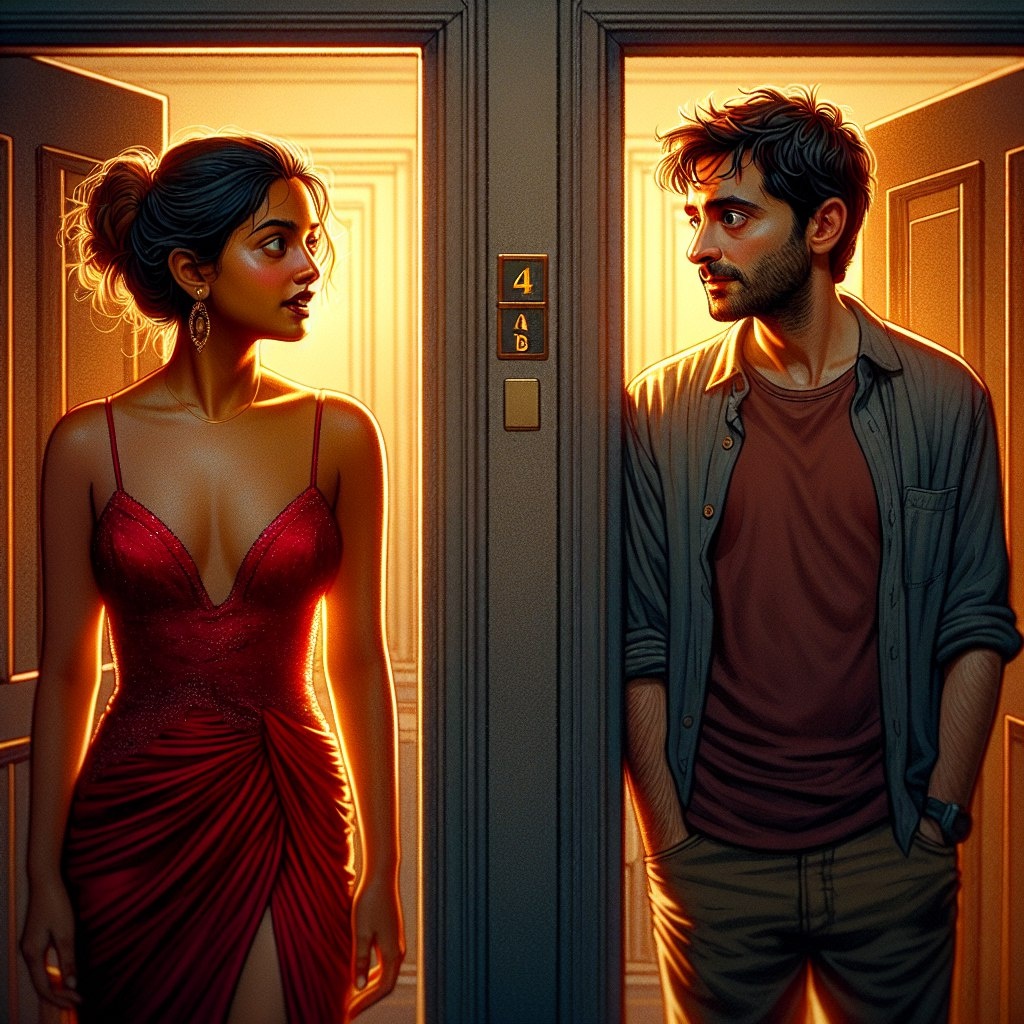 Иллюстрация мужчины и женщины