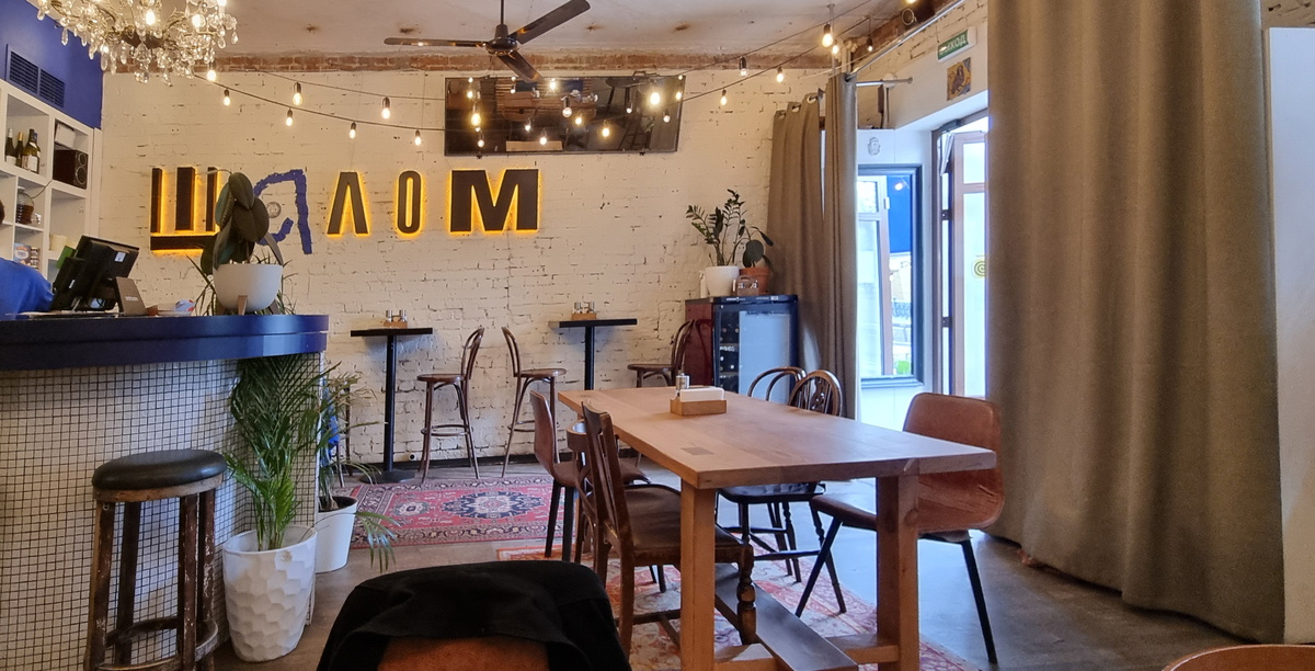 "Давид", интерьер