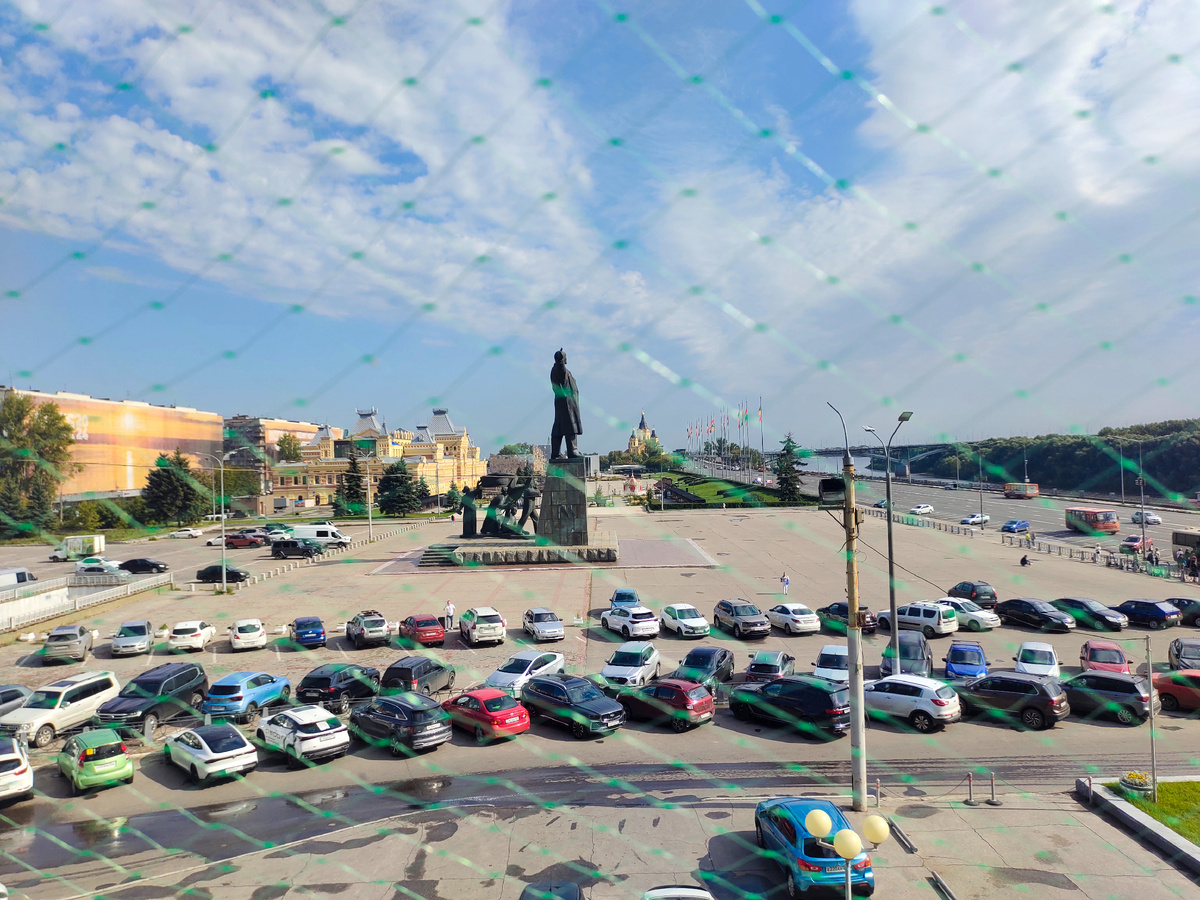 Вид с крыши отеля Marins Park Hotel 4*