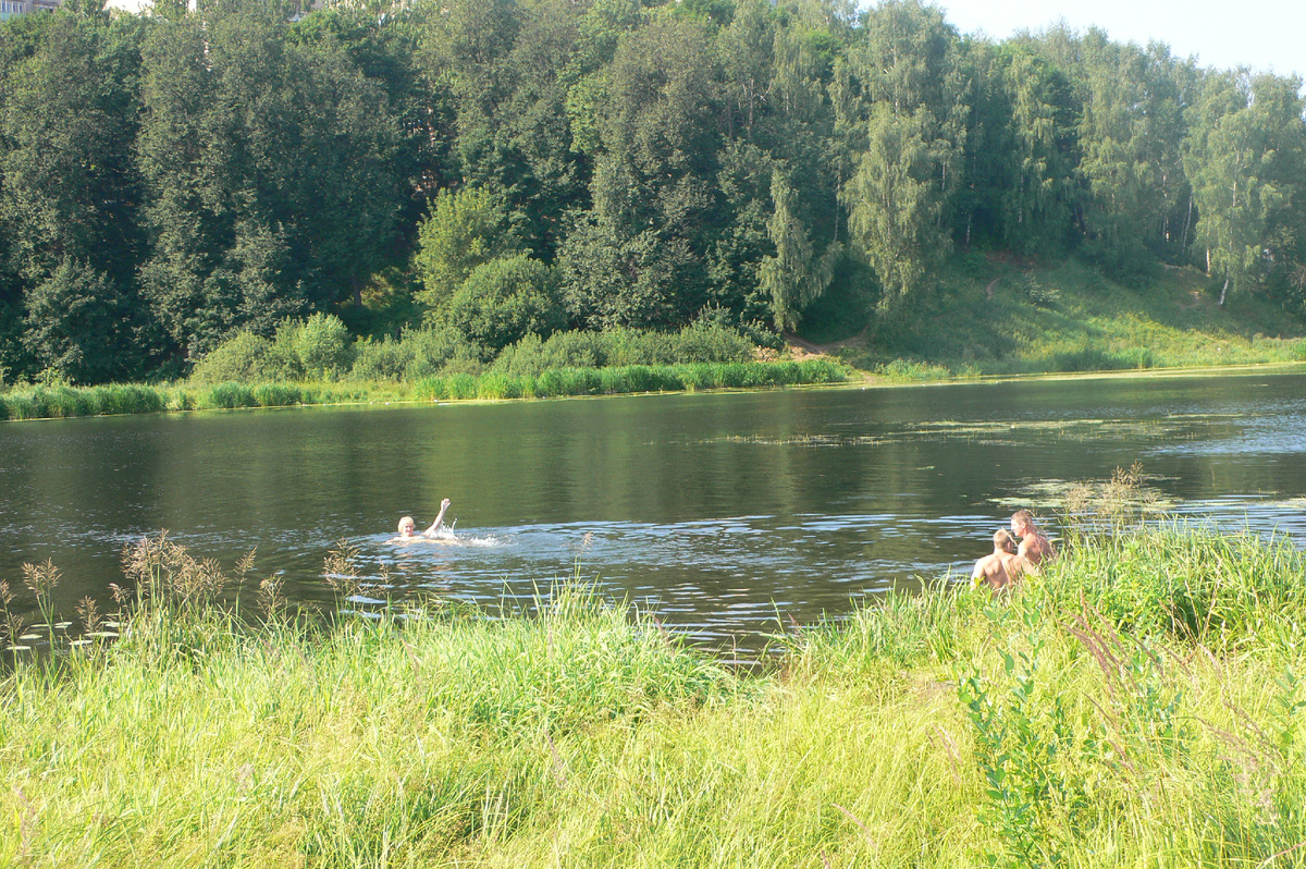Купание в Клязьме