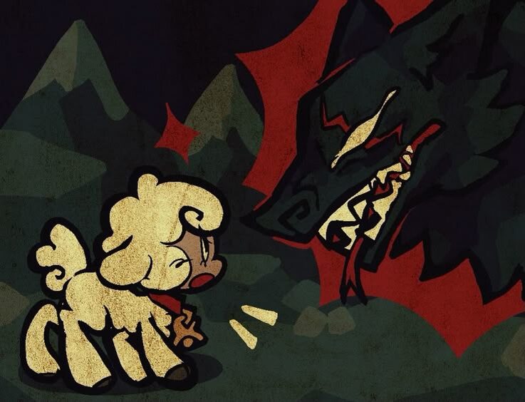 Фанарт по аниме «Колокольчик Чирина» (1976). Источник: Pinterest