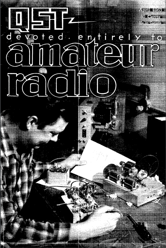 Рис. 2. Из журнала QST за апрель 1963 года. 