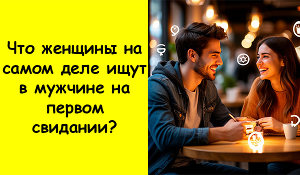 Что Женщины На Самом Деле Ищут в Мужчине на Первом Свидании?