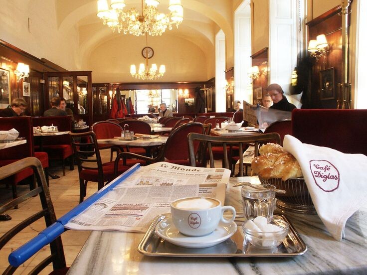 Венское кафе...