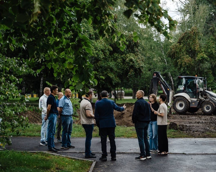     В курском парке им. Дзержинского в начале сентября появится спортплощадка