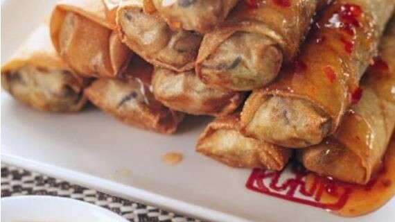 Куриные роллы с грибочками - вкусное блюдо для уютного вечера 🍣🌟