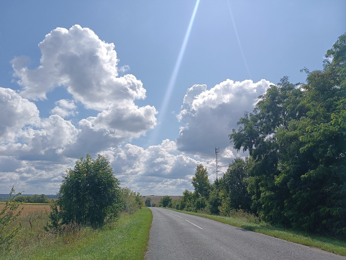 Дорога к деревне. Обратный путь. 