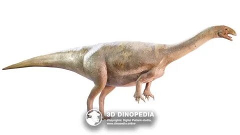 Платеозавр. 3D реконструкция.