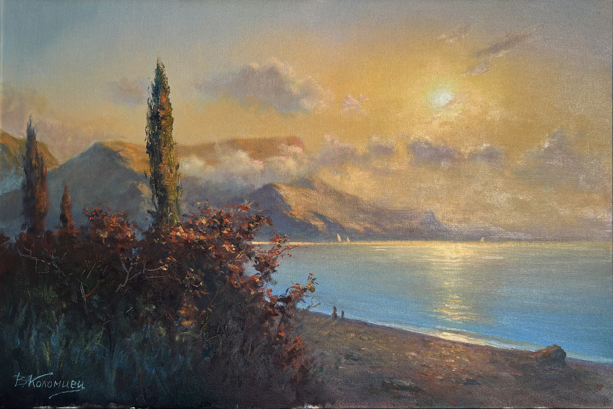 Закат в Крыму - Владимир Коломиец