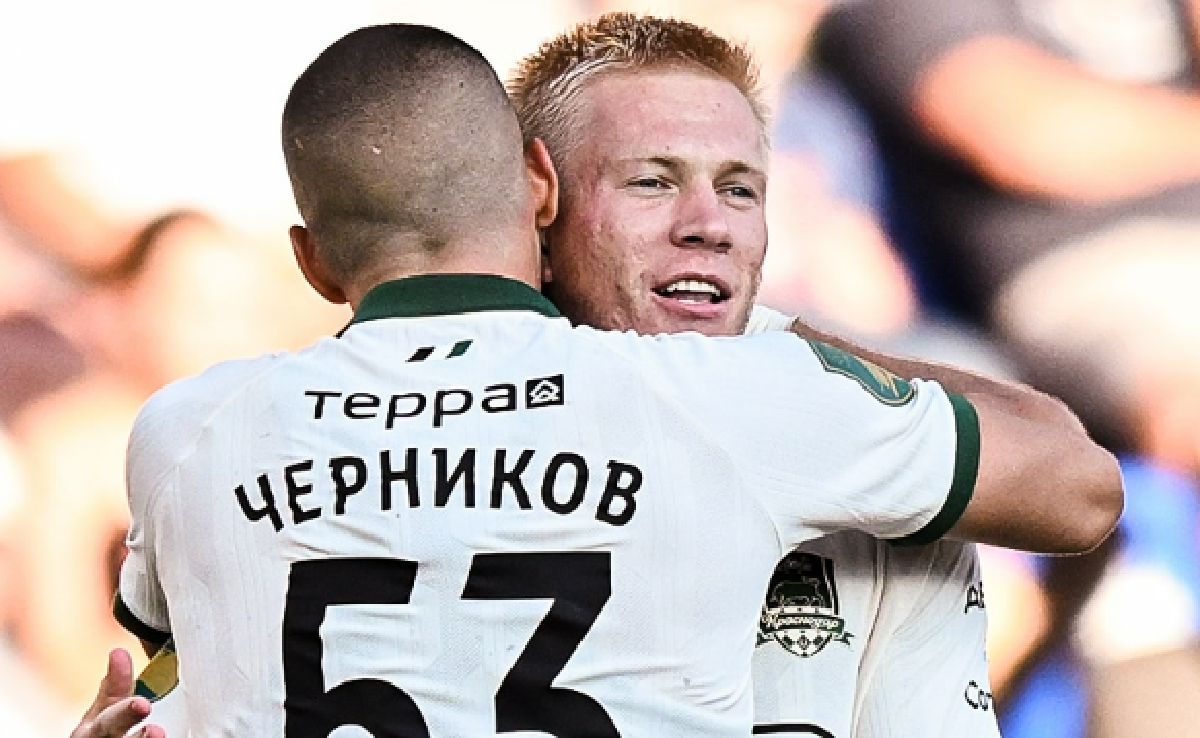 Победный мяч в ворота "Оренбурга" забил Никита Кривцов. Фото: ФК "Краснодар"