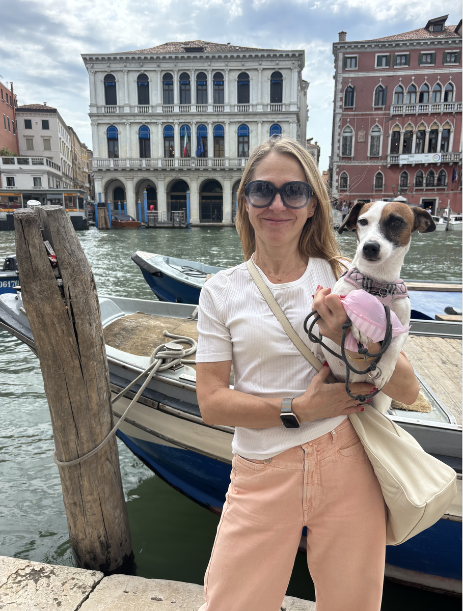 Я и моя Кира в Венеции